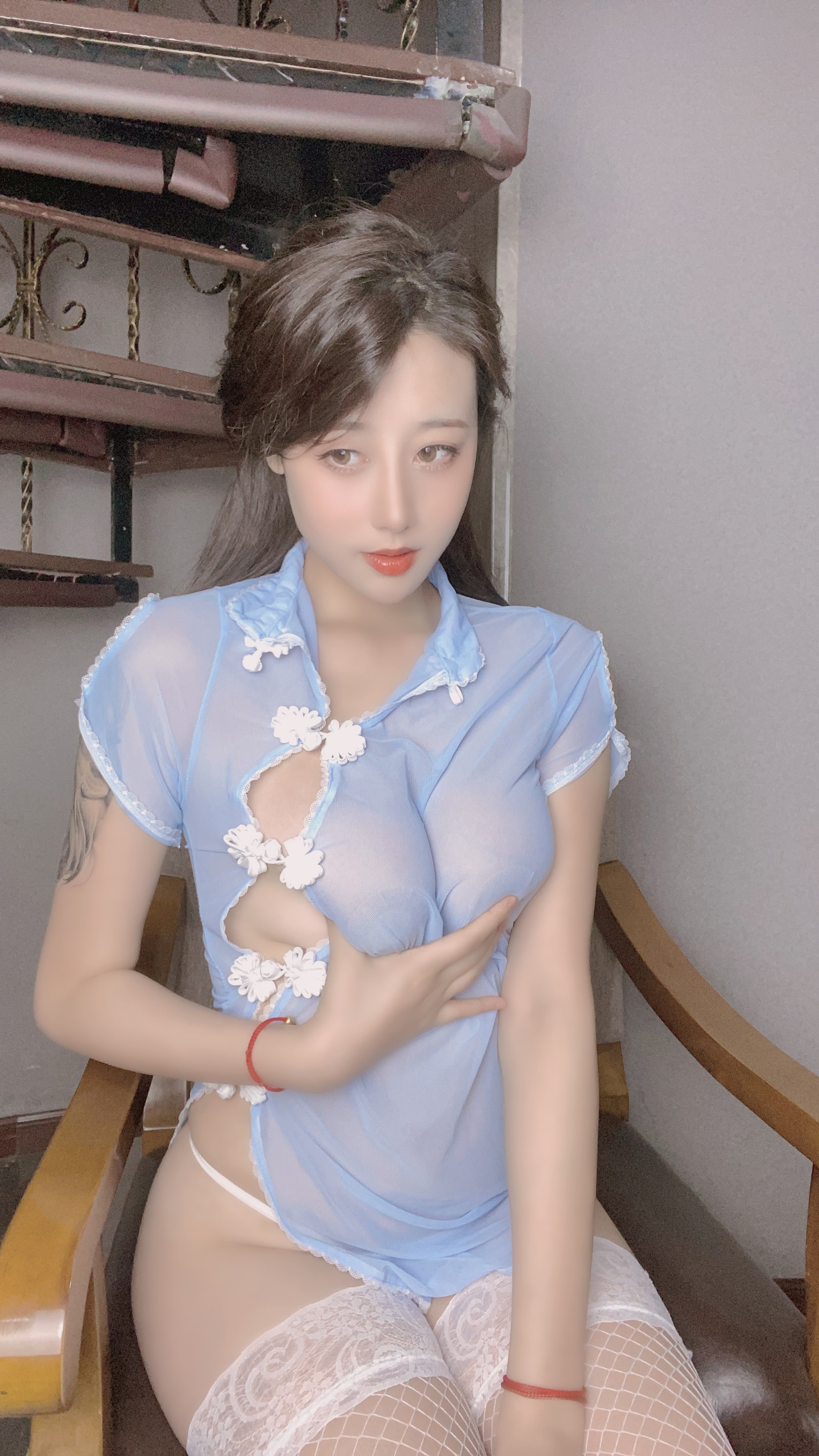 图片[1]-奈汐酱nice – NO.045 23号自拍本-雀神[60P]-XikXak